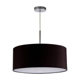 Baymont E27 Pendant Light 50cm - Polished Chrome