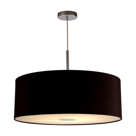 Baymont E27 Pendant Light 60cm - Polished Chrome