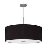 Baymont E27 Pendant Light 60cm - Polished Chrome