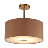 Baymont Diffuser Semi Flush Gold 38cm High - Antique Brass