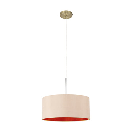 Baymont Pendant Light 40cm Antique Gold - Antique Brass