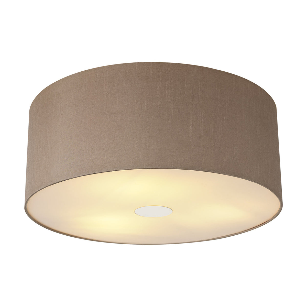 Baymont 3 Light Flush Ceiling Light 50cm - Polished Chrome