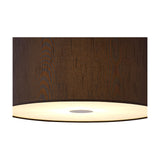 Baymont 3 Light E27 Pendant Light 40cm Black - Antique Brass