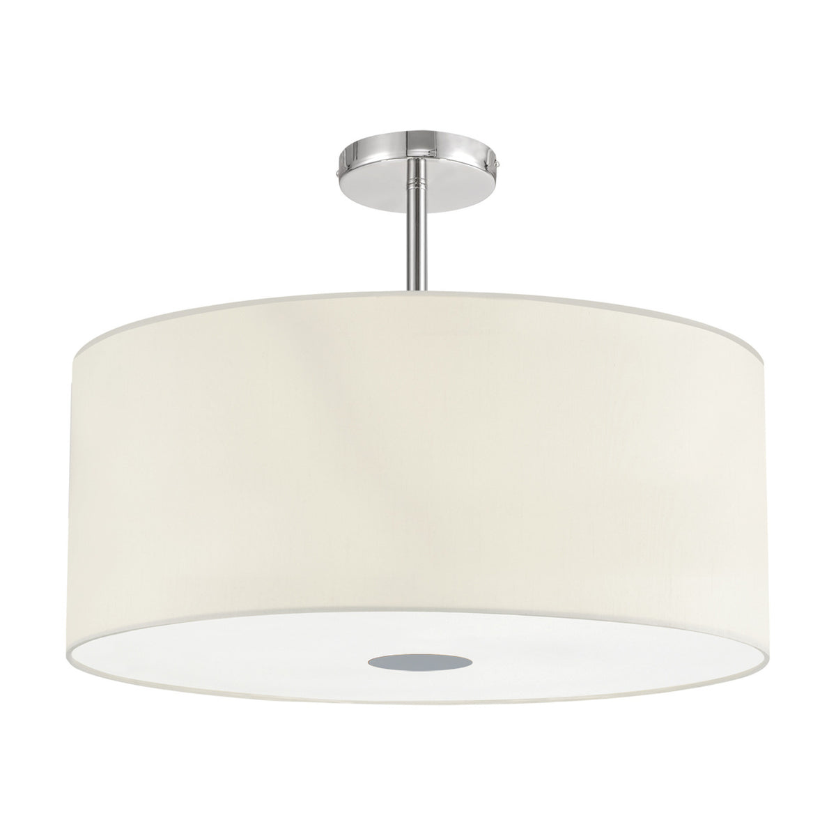 Baymont 5 Light Semi Flush 60cm Dia 42cm High - Polished Chrome