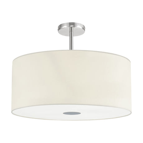 Baymont 5 Light Semi Flush 60cm Dia 42cm High - Polished Chrome