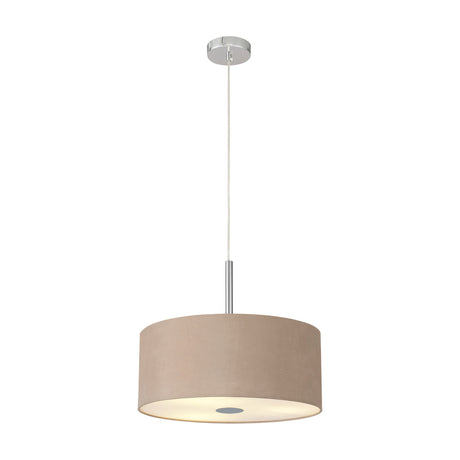 Baymont 5 Light Pendant Light 40cm Antique Gold - Polished Chrome