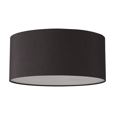 Baymont 3 Light E27 Flush Ceiling Light 40cm - Black