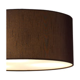 Baymont 3 Light E27 Flush Ceiling Light 40cm - Black
