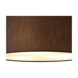 Baymont 3 Light E27 Flush Ceiling Light 40cm - Black