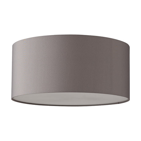 Baymont 3 Light E27 Flush Ceiling Light 40cm - Grey