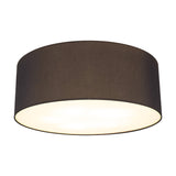 Baymont 5 Light E27 Flush Ceiling Light 60cm - Black