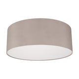 Baymont 5 Light E27 Flush Ceiling Light 60cm - Grey