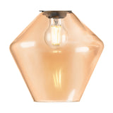 E27 Wall Light 29.5cm High - Antique Brass
