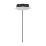 Lori Single E27 Pendant Light Chrome - Polished Chrome