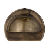 Datu Outdoor Wall Light - Antique Brass