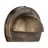 Datu Outdoor Wall Light - Antique Brass