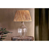 Damini Recycled Glass Table Lamp Base - Clear