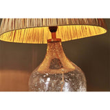 Damini Recycled Glass Table Lamp Base - Clear