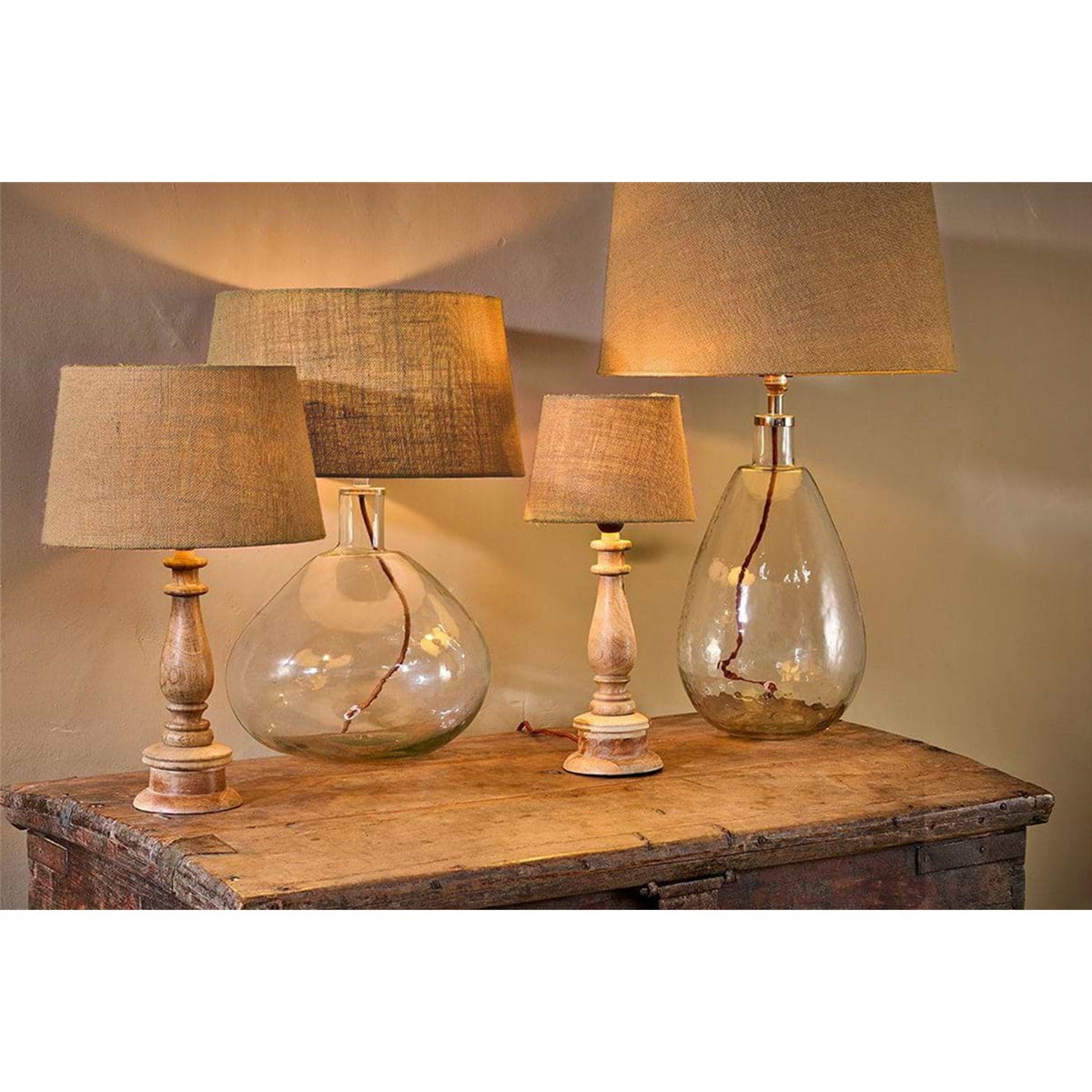 Dia Small Jute Lampshade - Natural