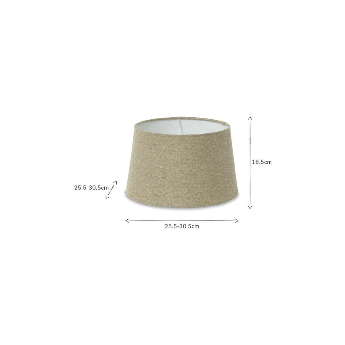 Dia Small Jute Lampshade - Natural