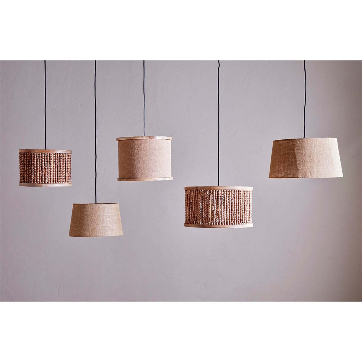 Dia Medium Jute Lampshade - Natural