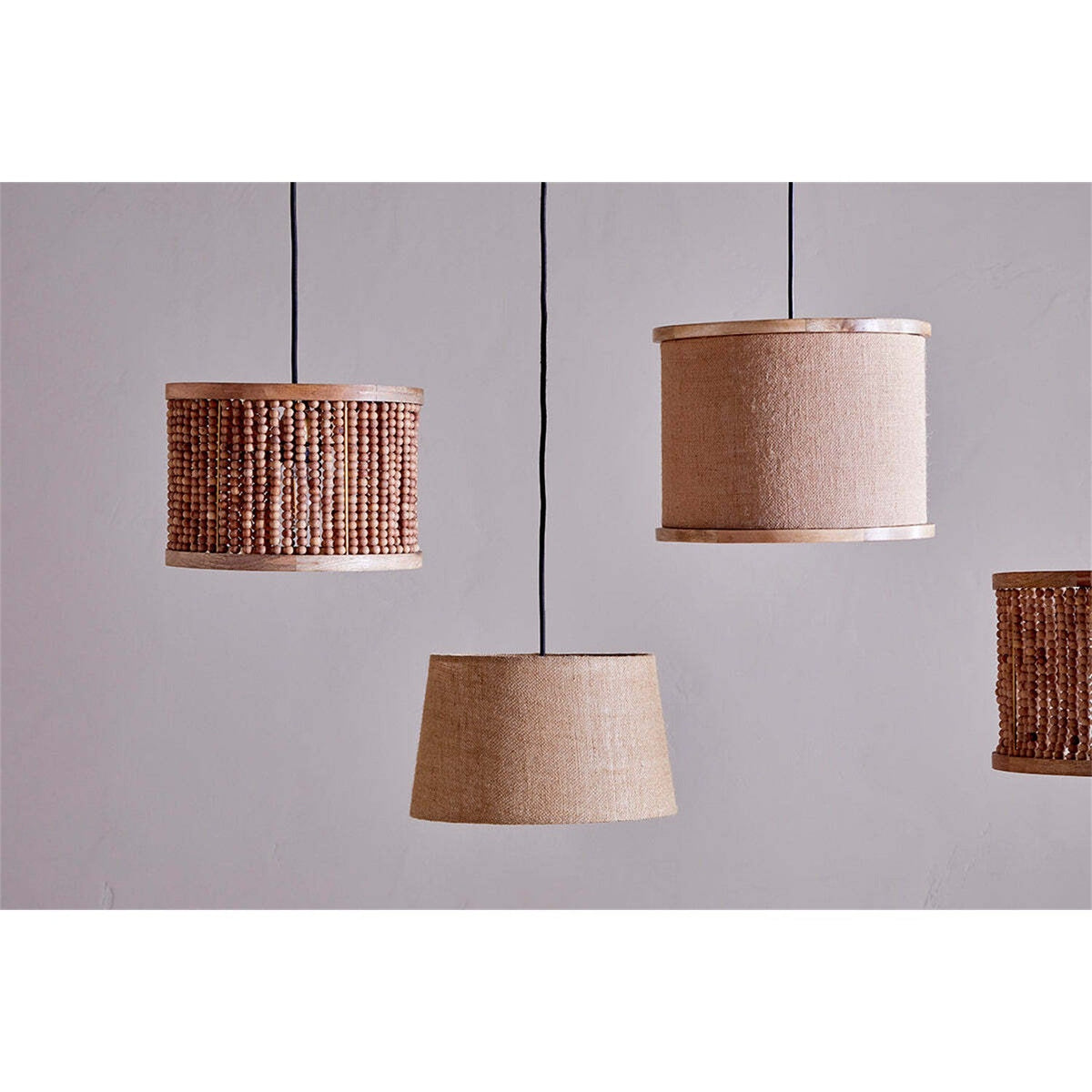 Dia Large Jute Lampshade - Natural