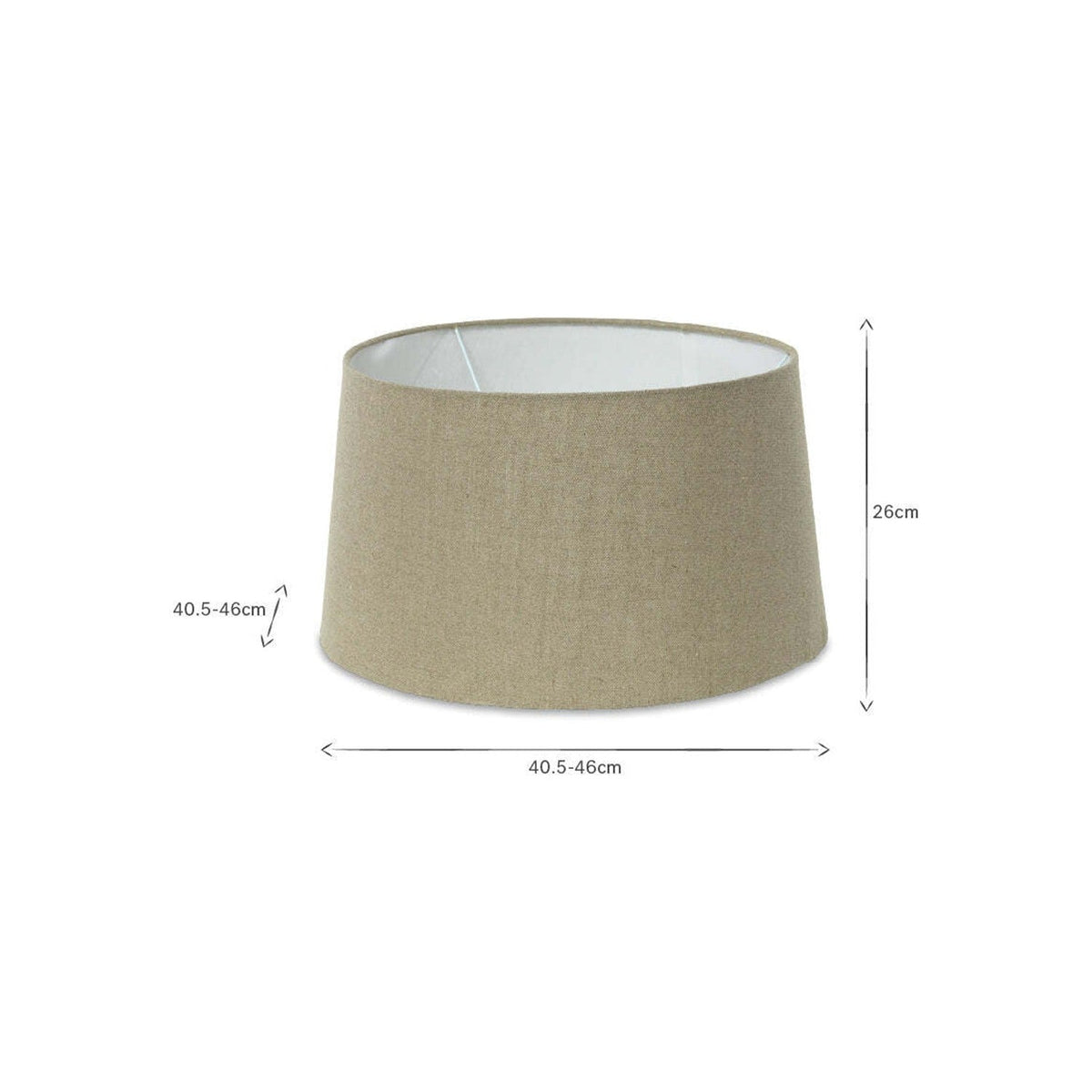Dia Extra Large Jute Lampshade - Natural