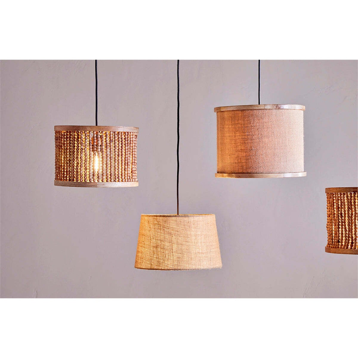 Dia Extra Large Jute Lampshade - Natural