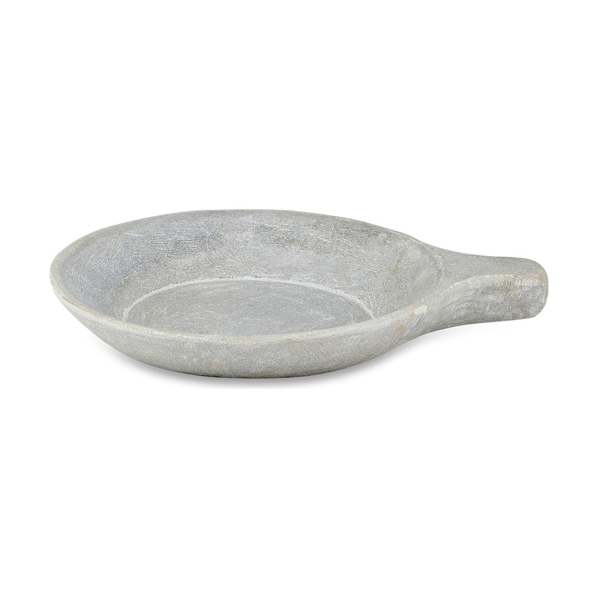 Darassa Medium Stone Serving Platter - White