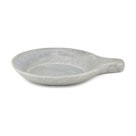 Darassa Medium Stone Serving Platter - White
