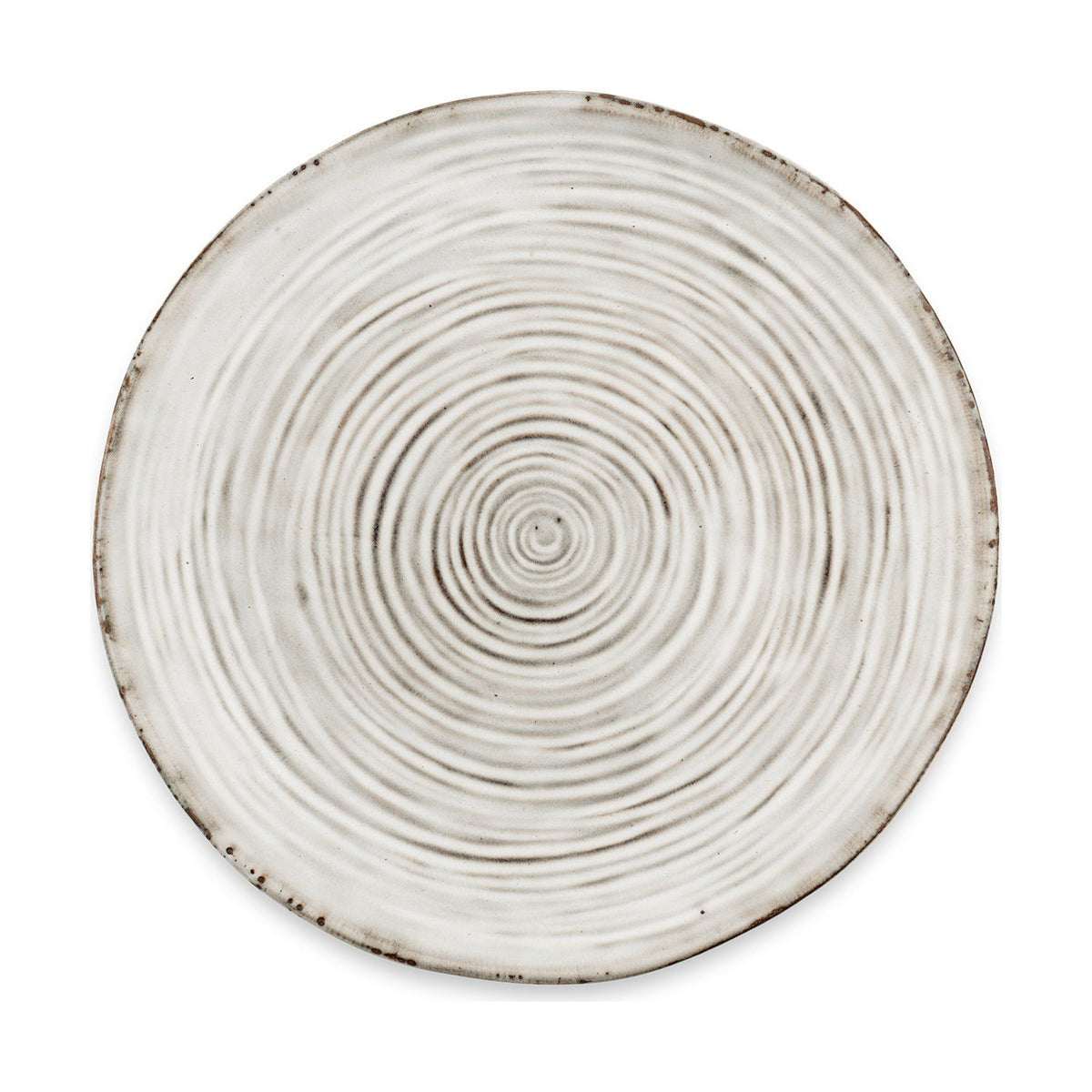 Dhanuk Ceramic Side Plate - Cream