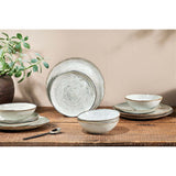 Dhanuk Ceramic Side Plate - Cream