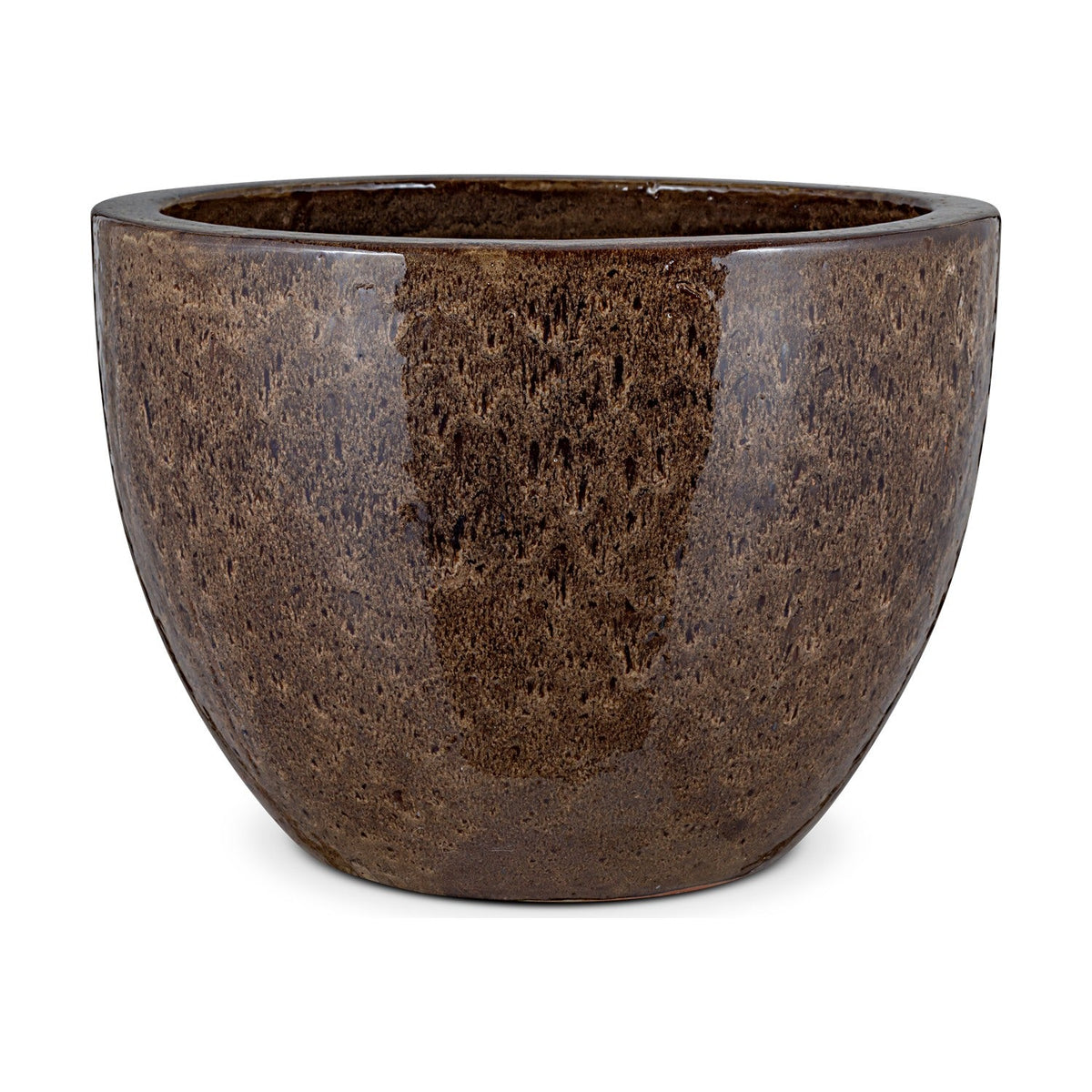 Dunai Large Terracotta Planter - Brown