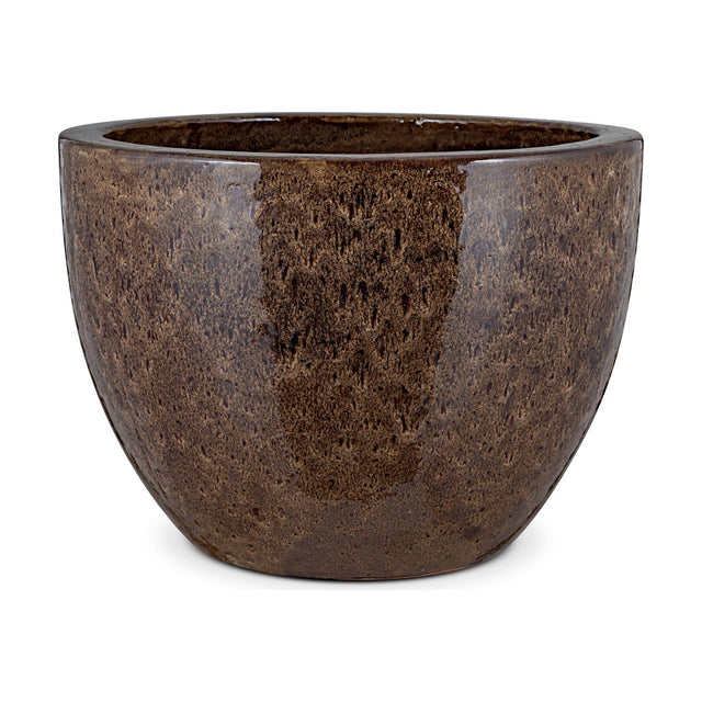 Dunai Large Terracotta Planter - Brown