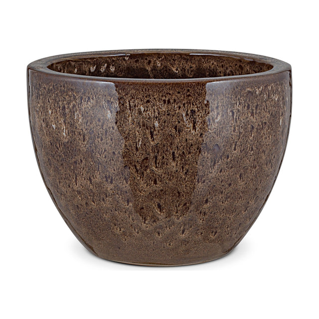 Dunai Medium Terracotta Planter - Brown