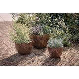 Dunai Medium Terracotta Planter - Brown