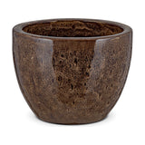 Dunai Small Terracotta Planter - Brown