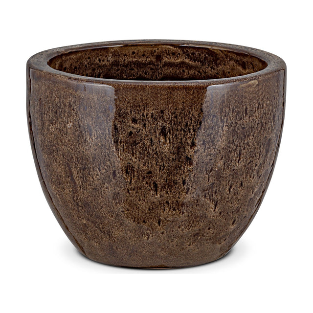 Dunai Small Terracotta Planter - Brown