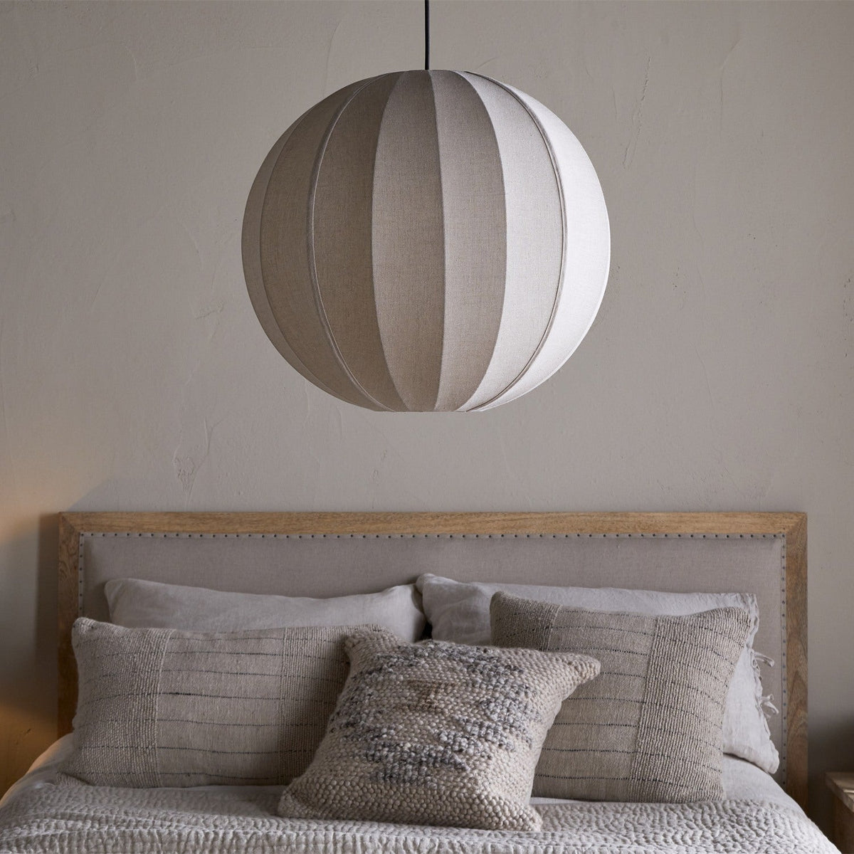 Dharini Linen Lampshade - Natural