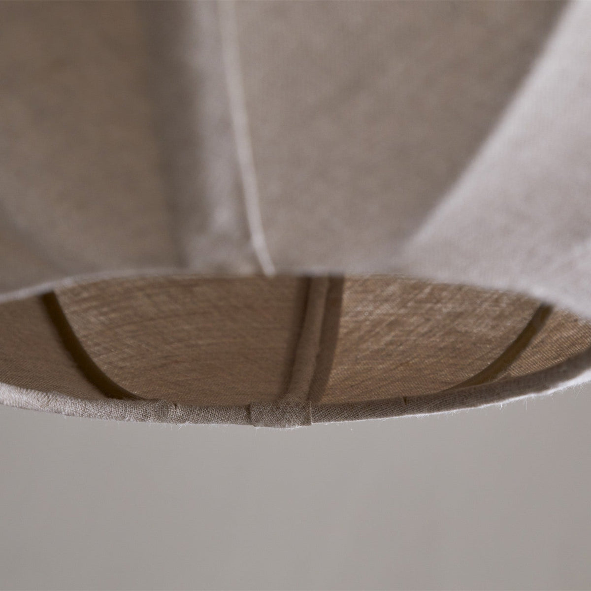 Dharini Linen Lampshade - Natural