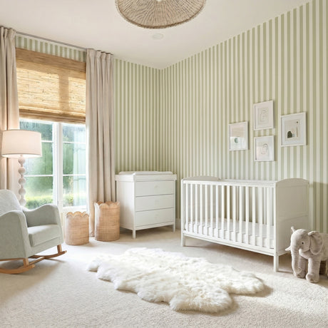 Dreamer 2 Piece Nursery Furniture Set - White