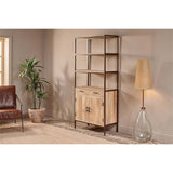 Dasai Mango Wood & Iron Storage Unit - Natural