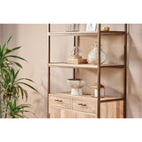 Dasai Mango Wood & Iron Storage Unit - Natural