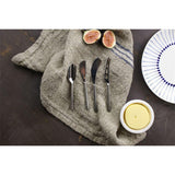 Darsa Cheese Knife Set - Brushed Silver - Set of 4