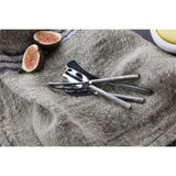 Darsa Cheese Knife Set - Brushed Silver - Set of 4