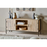 Dasai Mango Wood TV Unit - Natural