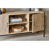 Dasai Mango Wood TV Unit - Natural
