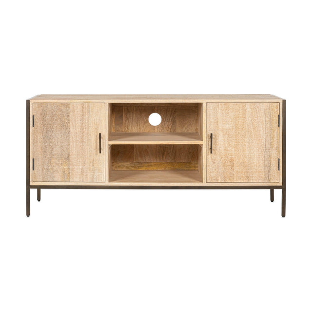 Dasai Mango Wood TV Unit - Natural