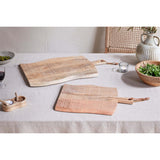 Embe Medium Wooden Chopping Board - Natural
