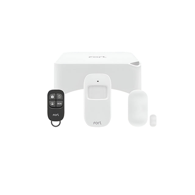 Smart Alarm Kit - 1 x Smart Hub, 1 x PIR, 1 x Door/Window Contact, 1 x Remote Control